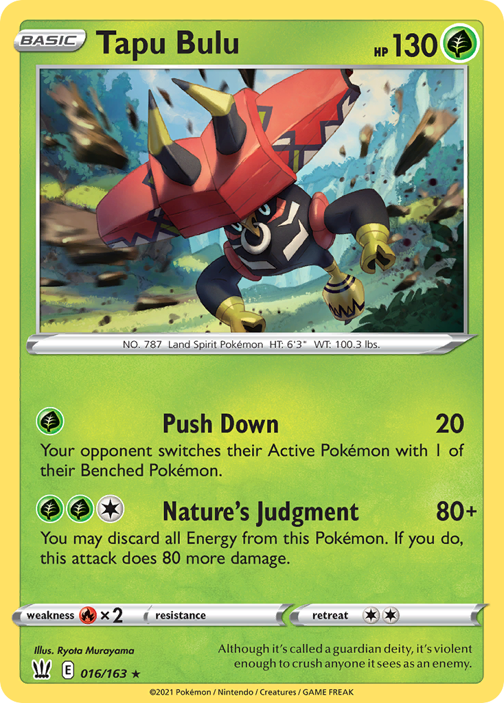 Tapu Bulu 16 / 163