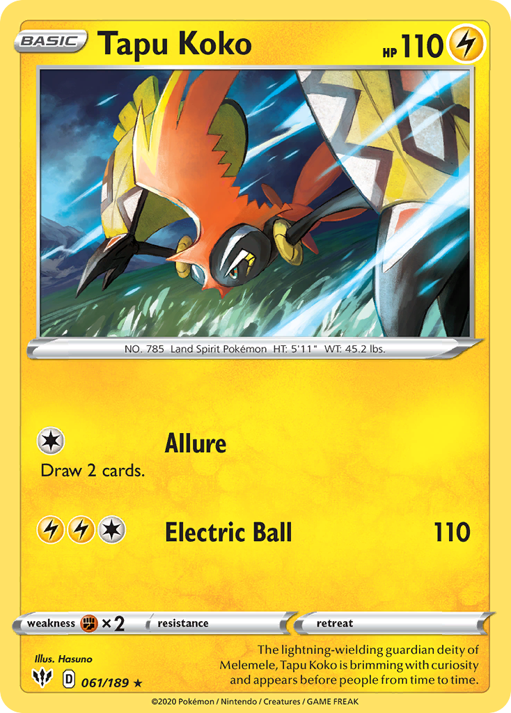 Tapu Koko 61 / 189