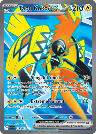 Tapu Koko ex 222 / 182