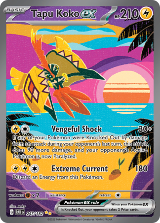 Tapu Koko ex 247 / 182