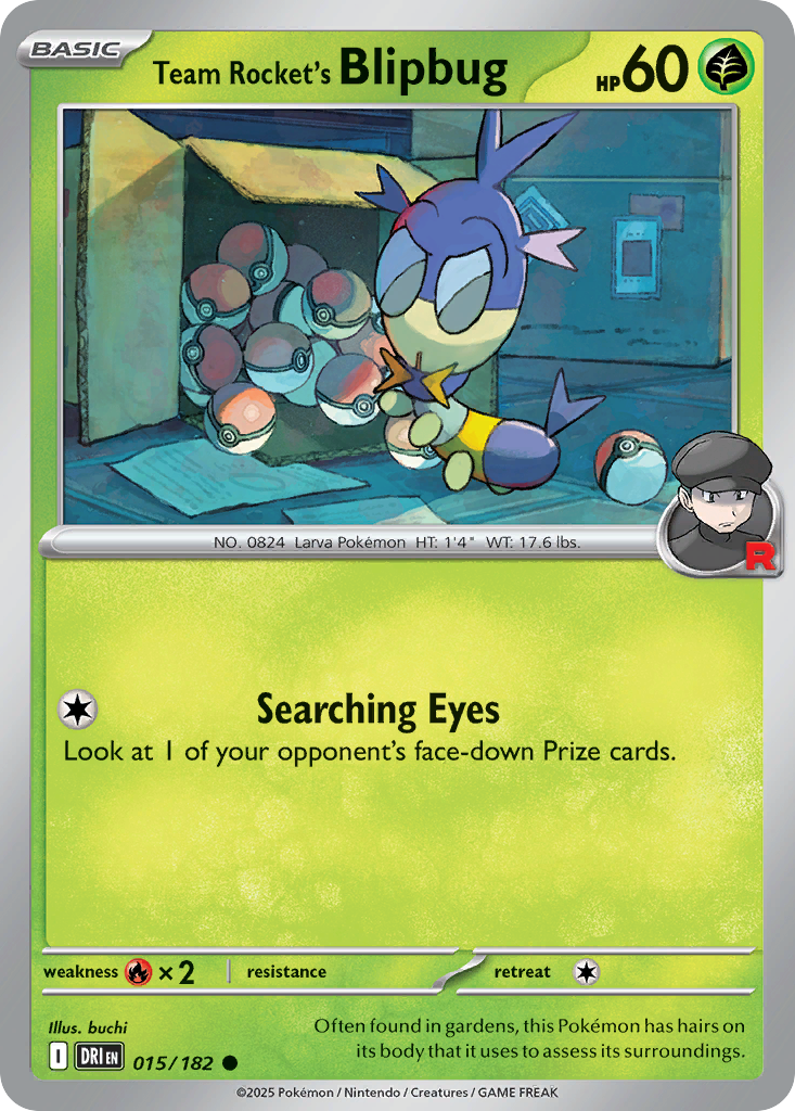 Team Rocket’s Blipbug 15 / 182