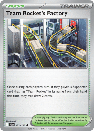 Team Rocket’s Factory 173 / 182