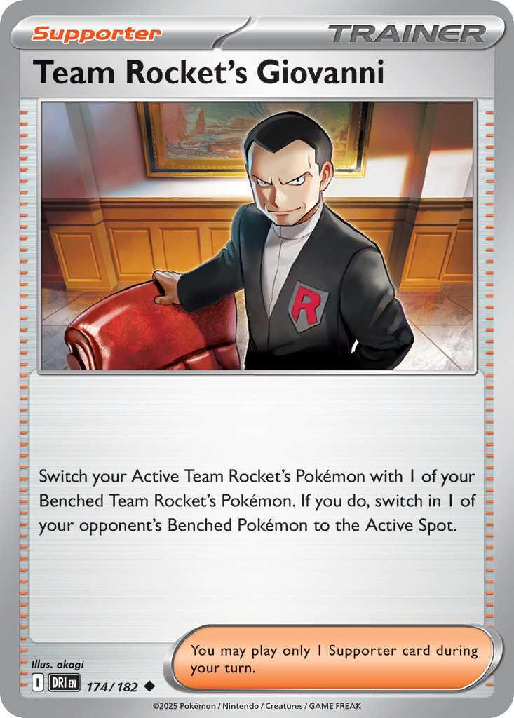 Team Rocket’s Giovanni 174 / 182