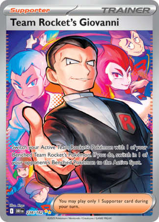 Team Rocket's Giovanni 238 / 182