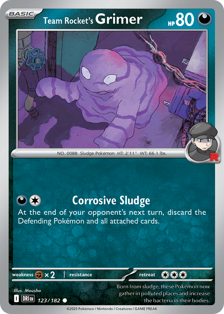 Team Rocket’s Grimer 123 / 182