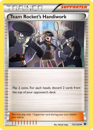 Team Rocket’s Handiwork 112 / 124