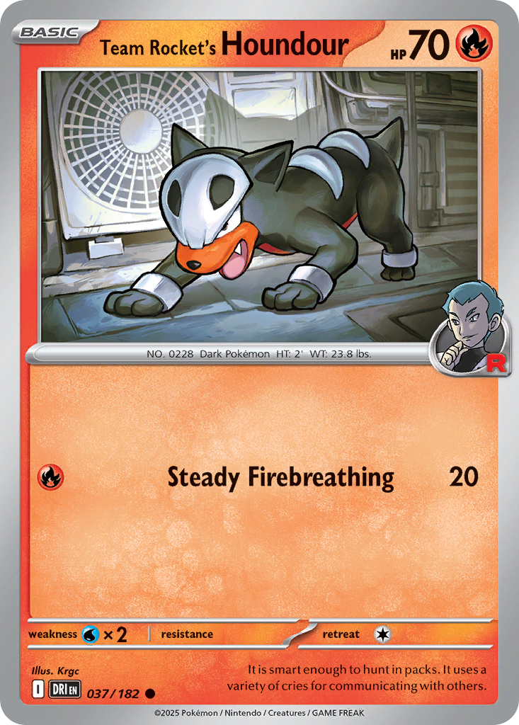 Team Rocket’s Houndour 37 / 182
