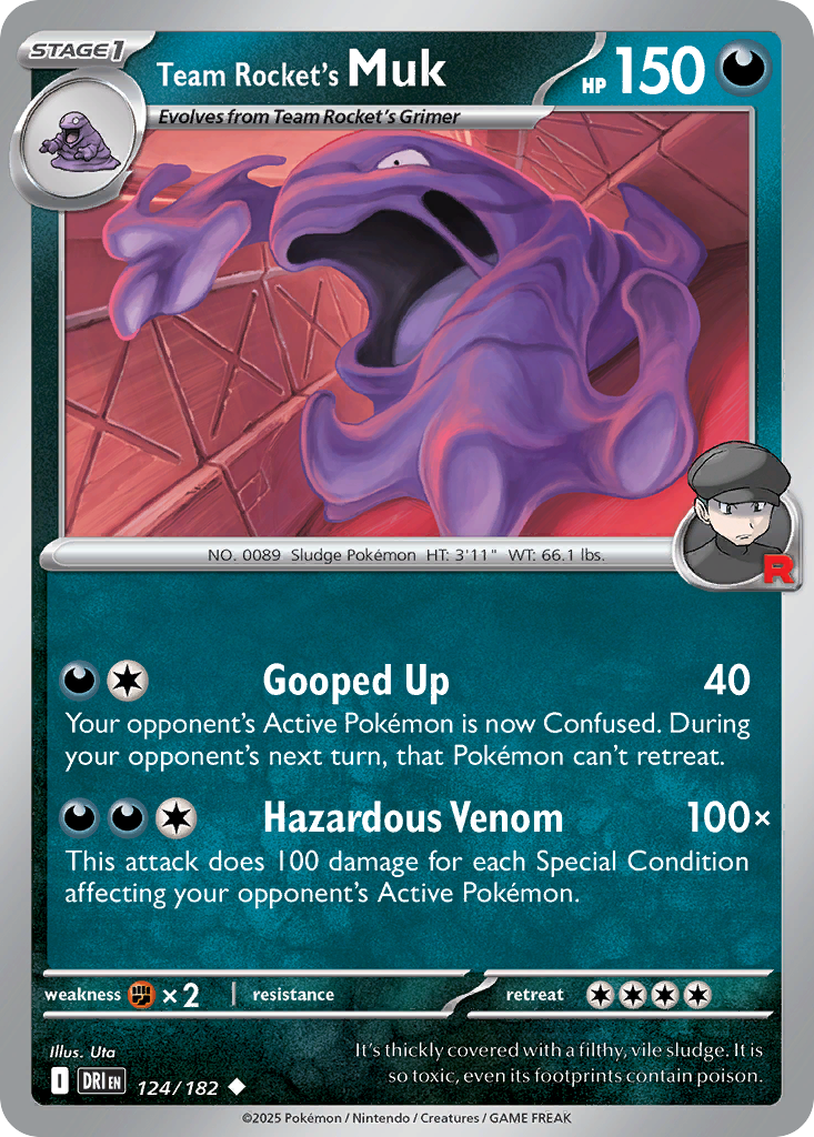 Team Rocket’s Muk 124 / 182