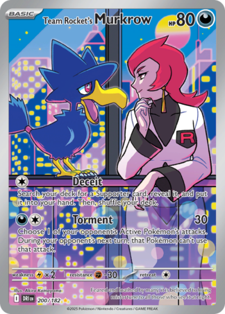 Team Rocket's Murkrow 200 / 182