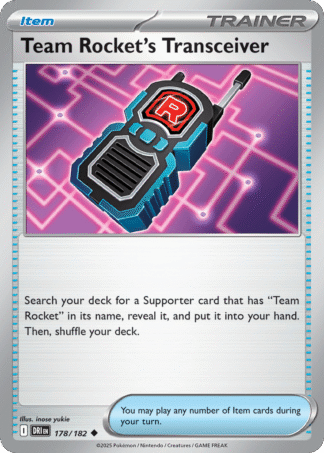 Team Rocket’s Transceiver 178 / 182