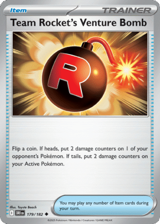 Team Rocket’s Venture Bomb 179 / 182