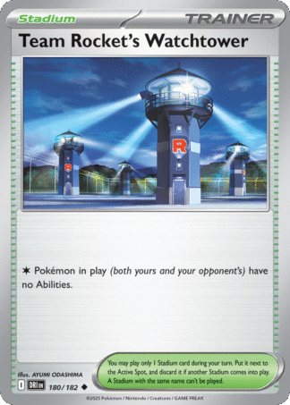 Team Rocket’s Watchtower 180 / 182