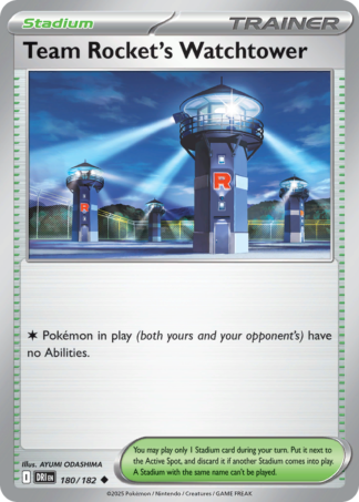 Team Rocket's Watchtower 180 / 182