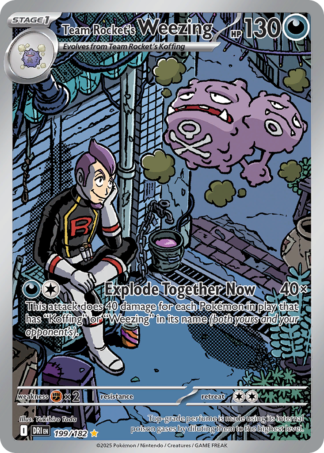 Team Rocket's Weezing 199 / 182