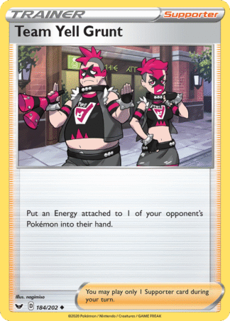 Team Yell Grunt 184 / 202