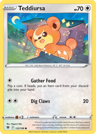 Teddiursa 122 / 189