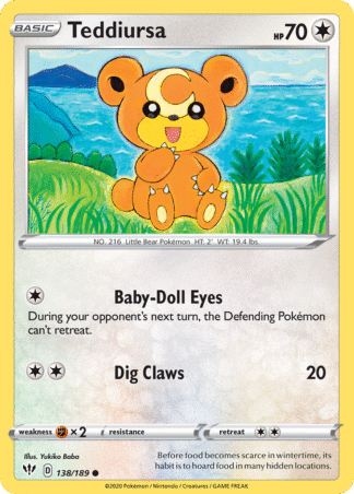 Teddiursa 138 / 189