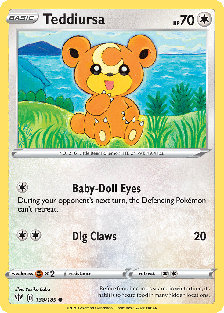 Teddiursa 138 / 189