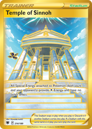 Temple of Sinnoh 214 / 189