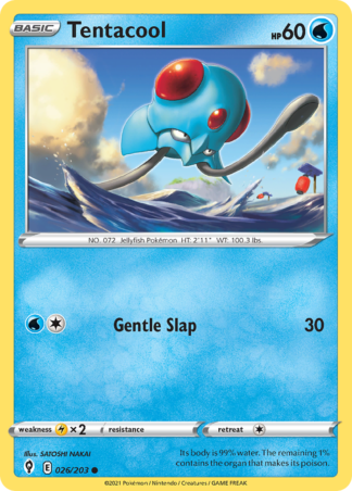 Tentacool 26 / 203