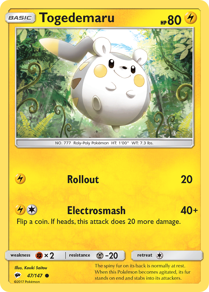 Togedemaru 47 / 147