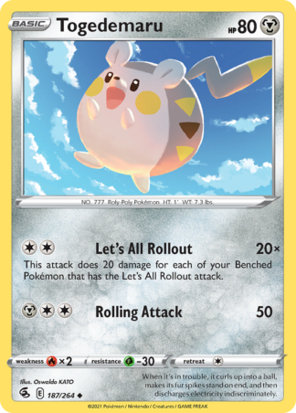 Togedemaru 187 / 264