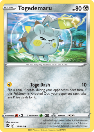 Togedemaru 127 / 195
