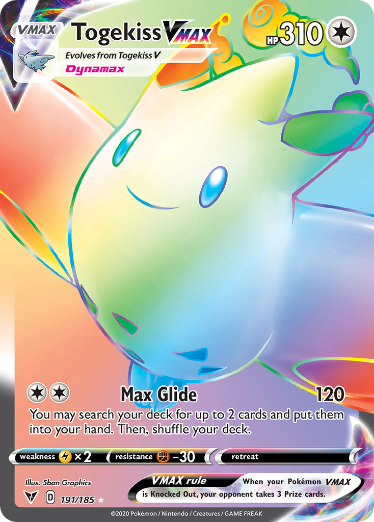Togekiss VMAX 191 / 185