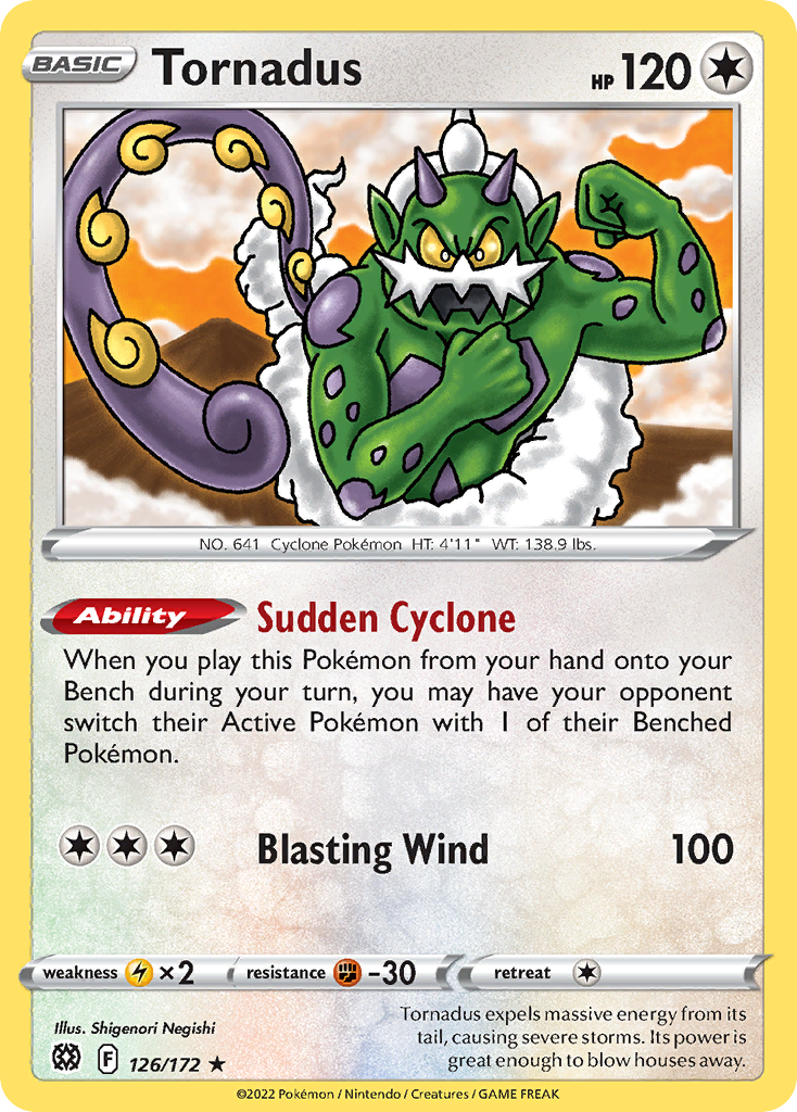 Tornadus 126 / 172