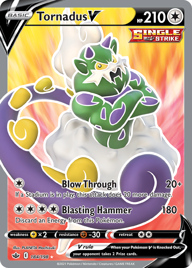 Tornadus V 184 / 198