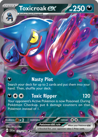 Toxicroak ex 131 / 198