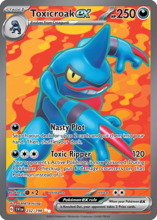 Toxicroak ex 232 / 198