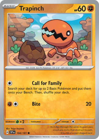 Trapinch 104 / 191