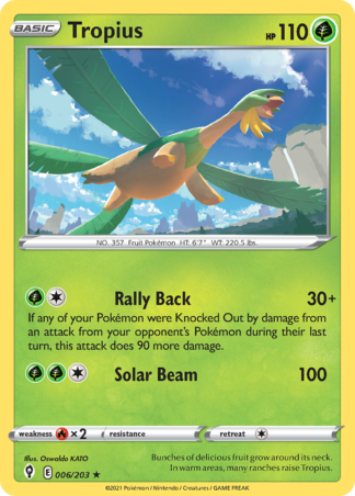 Tropius 6 / 203