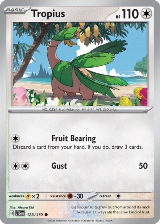 Tropius 123 / 159