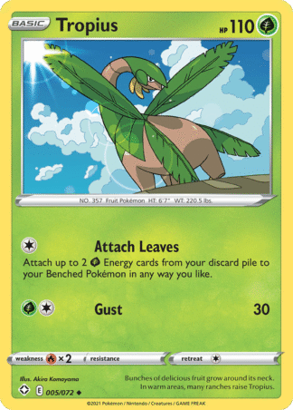 Tropius 5 / 72