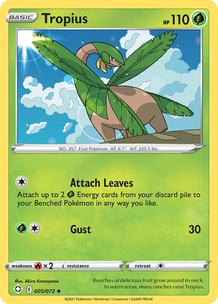 Tropius 5 / 72