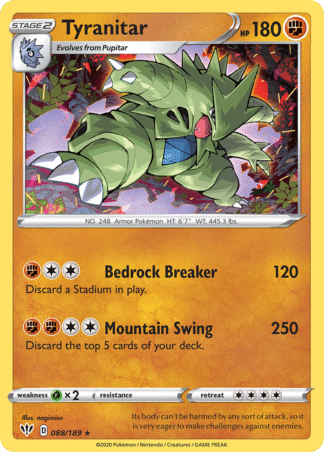 Tyranitar 88 / 189