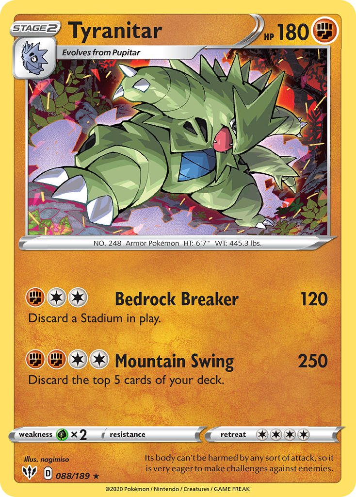 Tyranitar 88 / 189