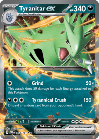 Tyranitar ex 64 / 131