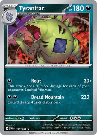 Tyranitar 135 / 193