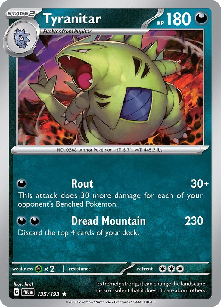 Tyranitar 135 / 193