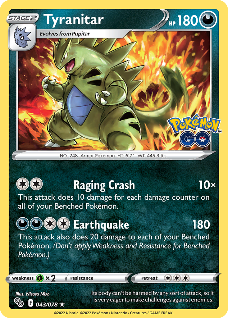 Tyranitar 43 / 78
