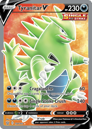 Tyranitar V 154 / 163