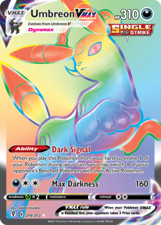 Umbreon VMAX 214 / 203