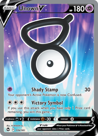 Unown V 176 / 195