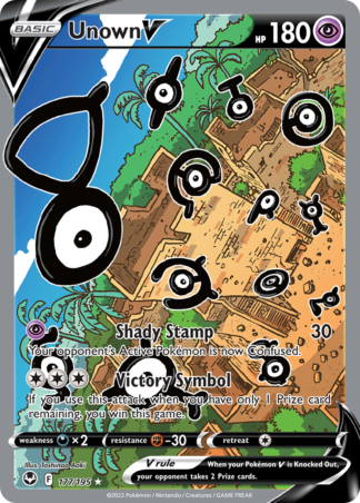 Unown V 177 / 195