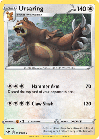 Ursaring 139 / 189