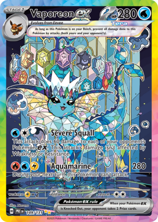 Vaporeon ex 149 / 131
