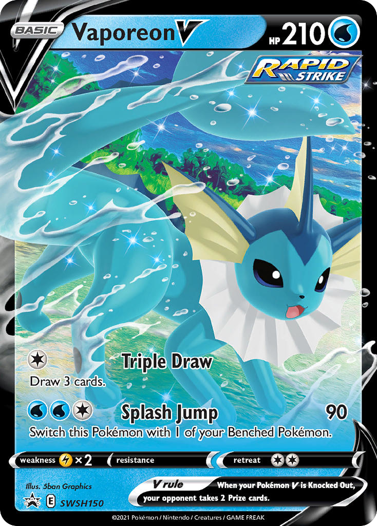 Vaporeon V SWSH150 / 307